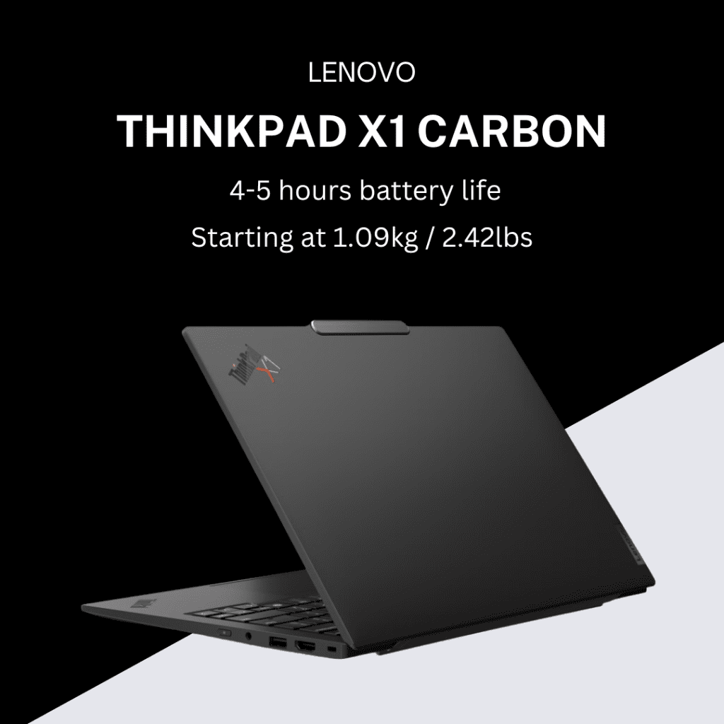 Lenovo ThinkPad X1 Lightweight Laptops