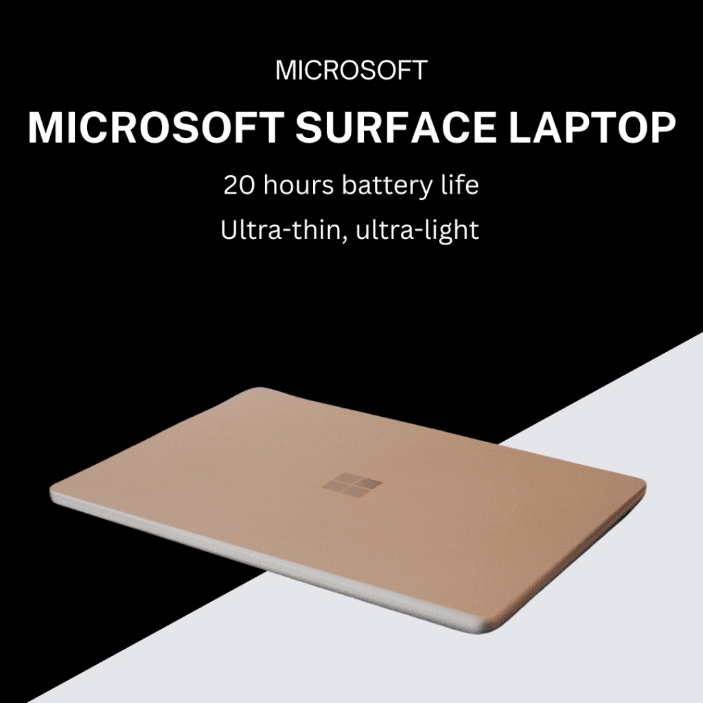 Microsoft Surface Laptop Lightweight Laptops