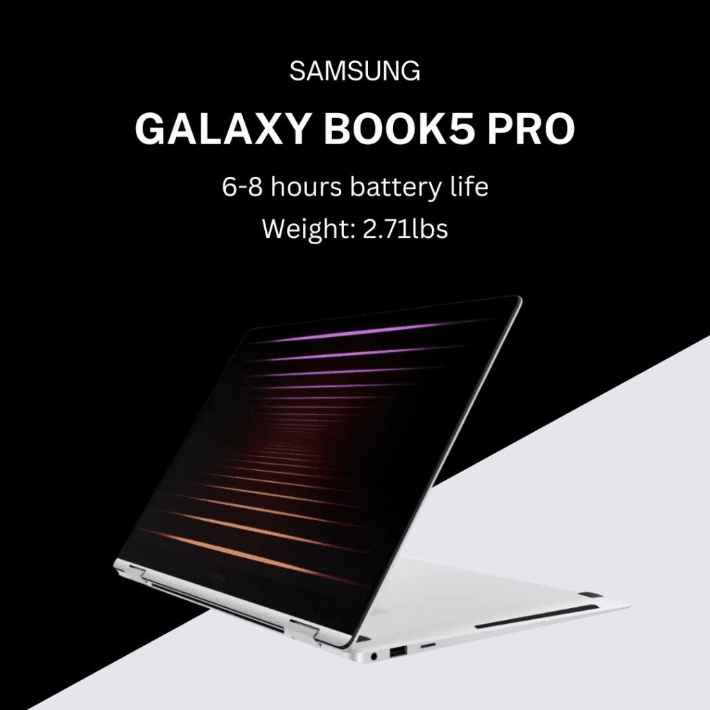 Samsung Galaxy Book5 Pro Lightweight Laptops